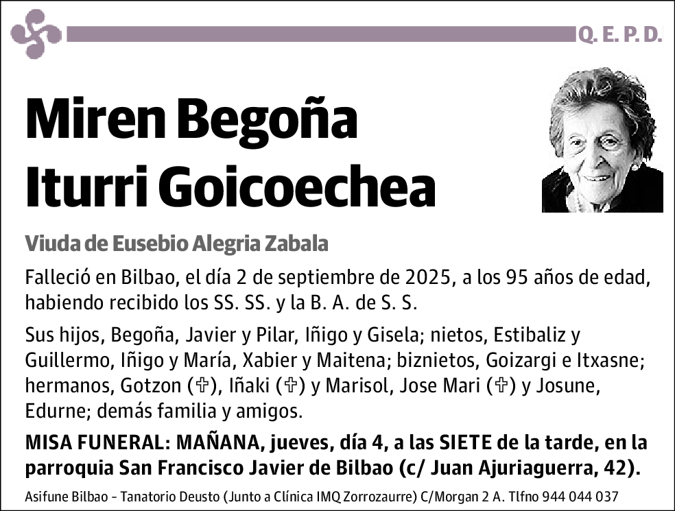 Miren Begoña Iturri Goicoechea