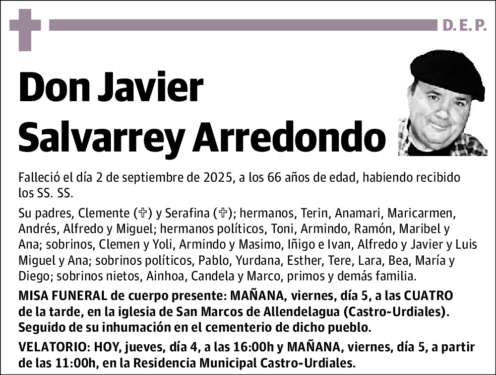 Javier Salvarrey Arredondo