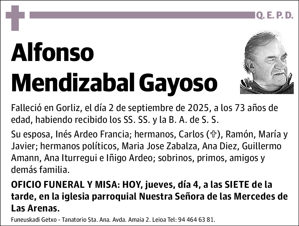 Alfonso Mendizabal Gayoso
