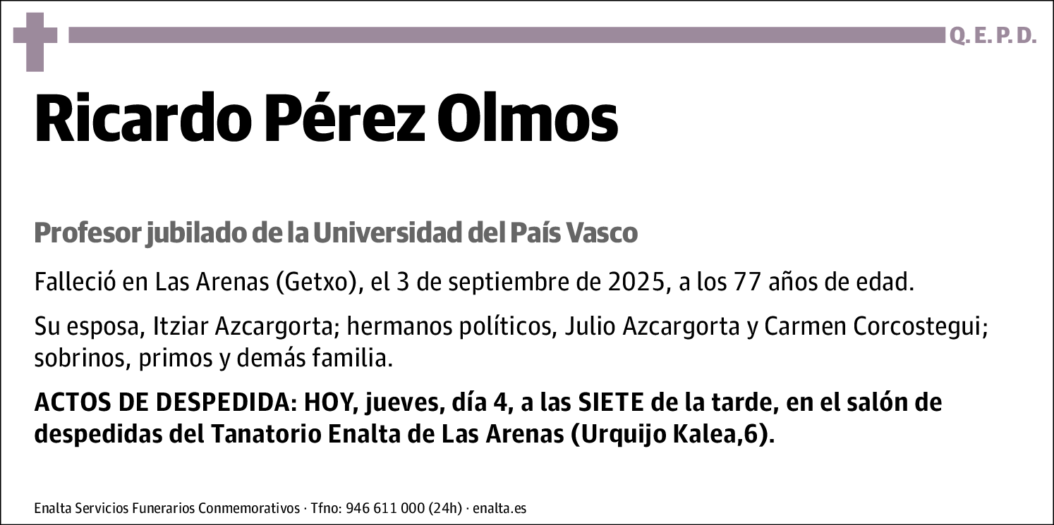 Ricardo Pérez Olmos