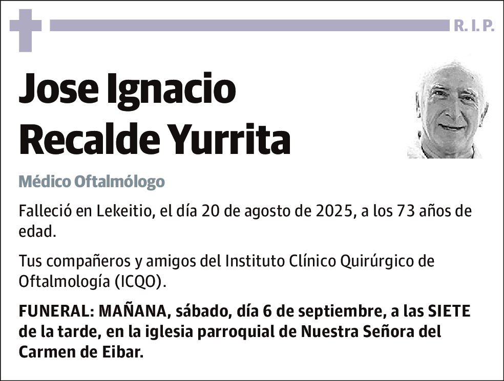 Jose Ignacio Recalde Yurrita