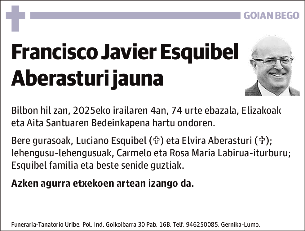 Francisco Javier Esquibel Aberasturi