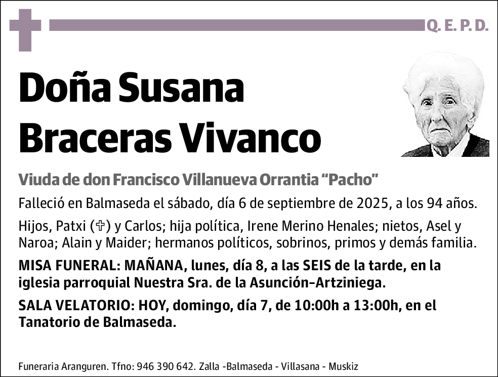 Susana Braceras Vivanco