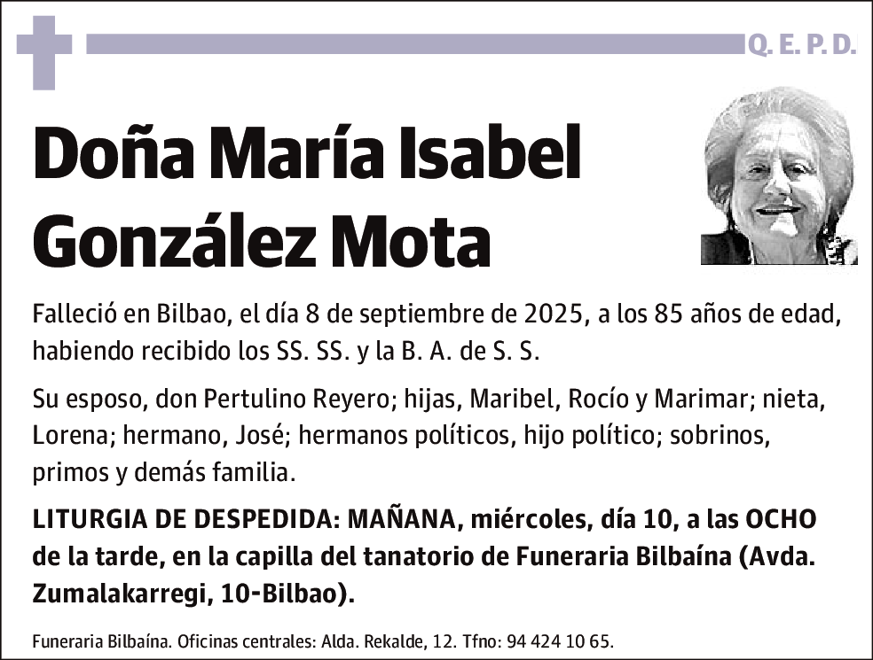 María Isabel González Mota