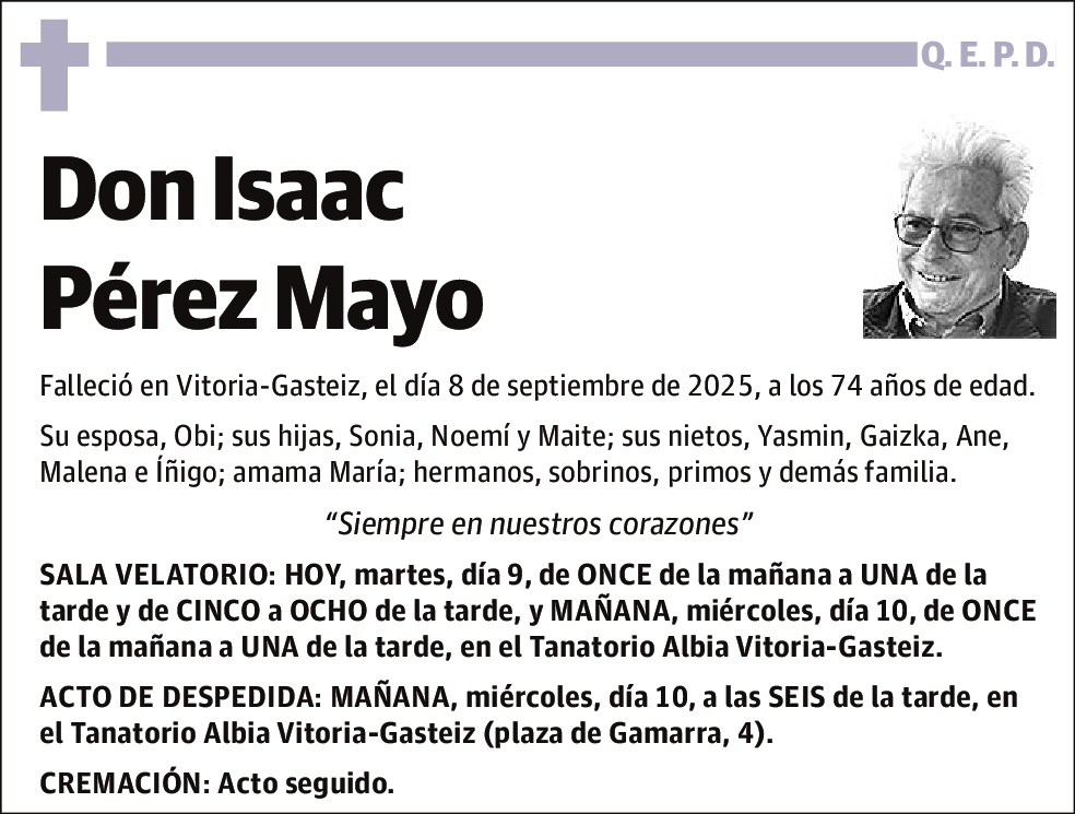Isaac Pérez Mayo