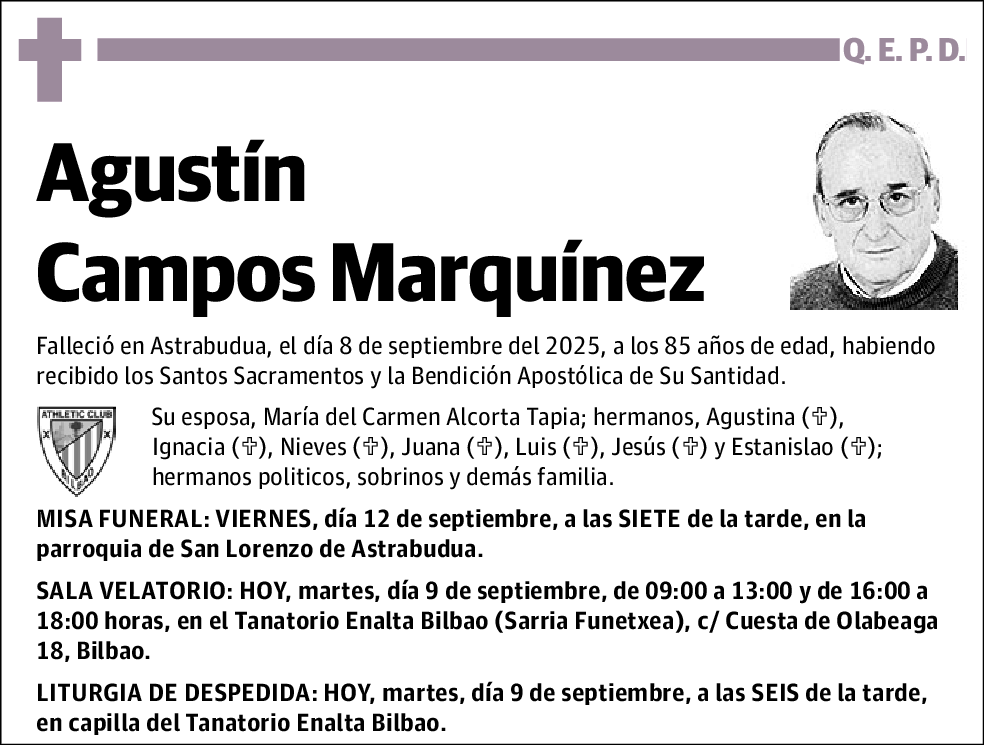 Agustín Campos Marquínez