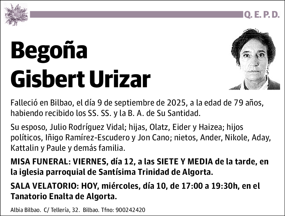 Begoña Gisbert Urizar