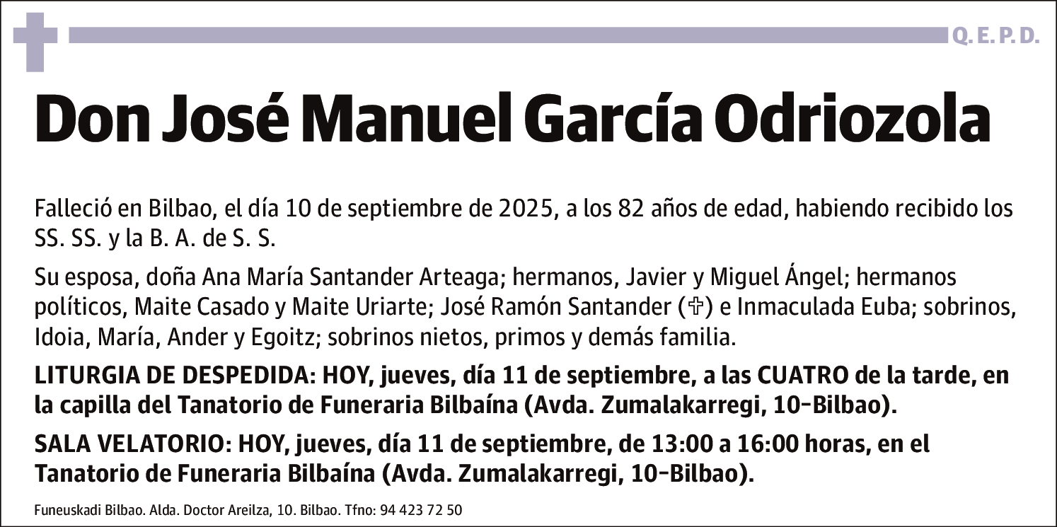 José Manuel García Odriozola