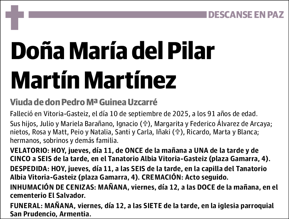 María del Pilar Martín Martínez