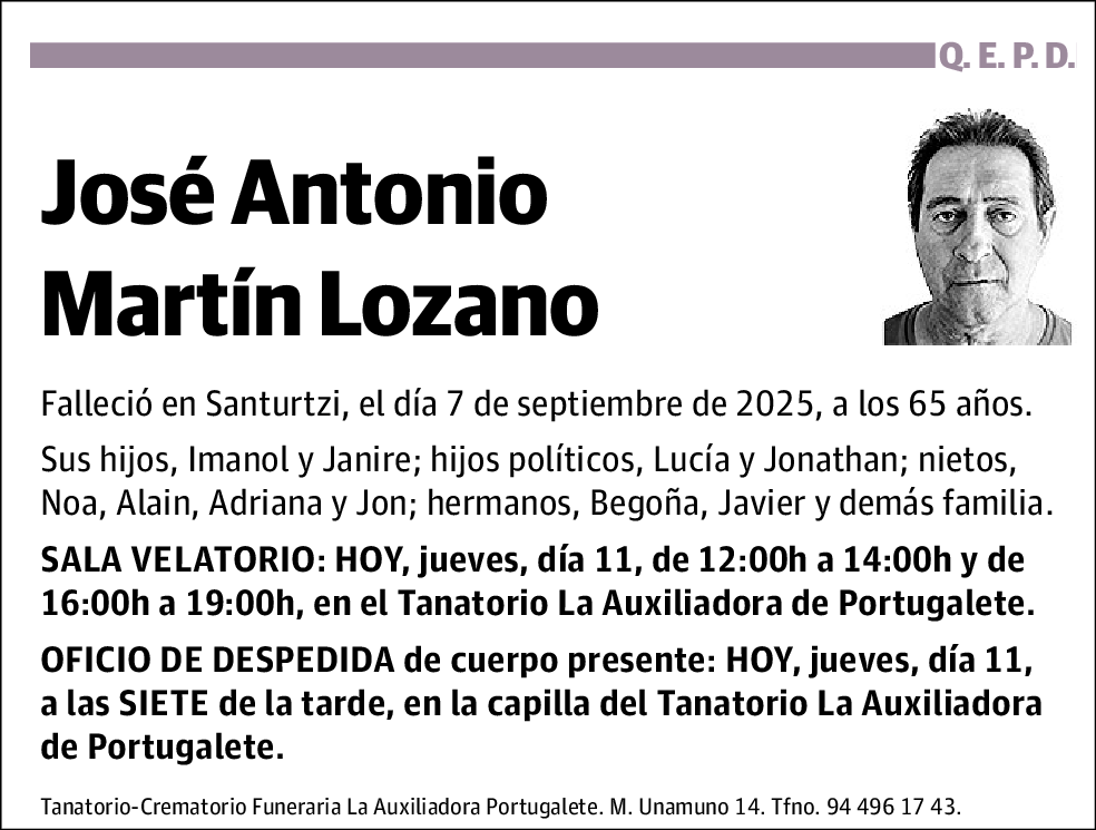José Antonio Martín Lozano