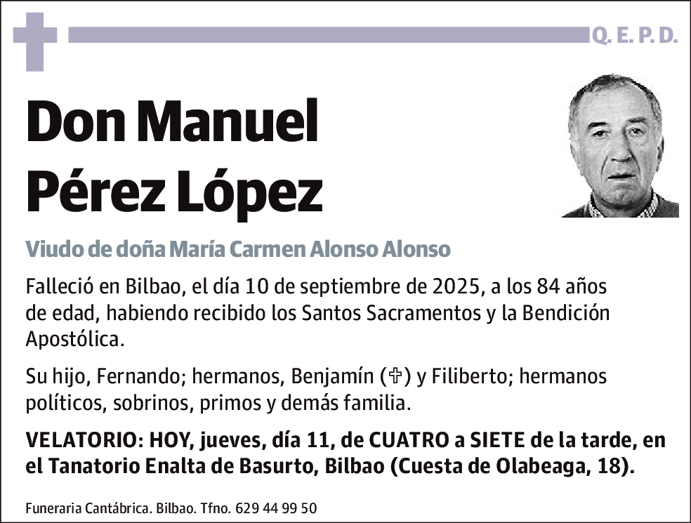 Manuel Pérez López