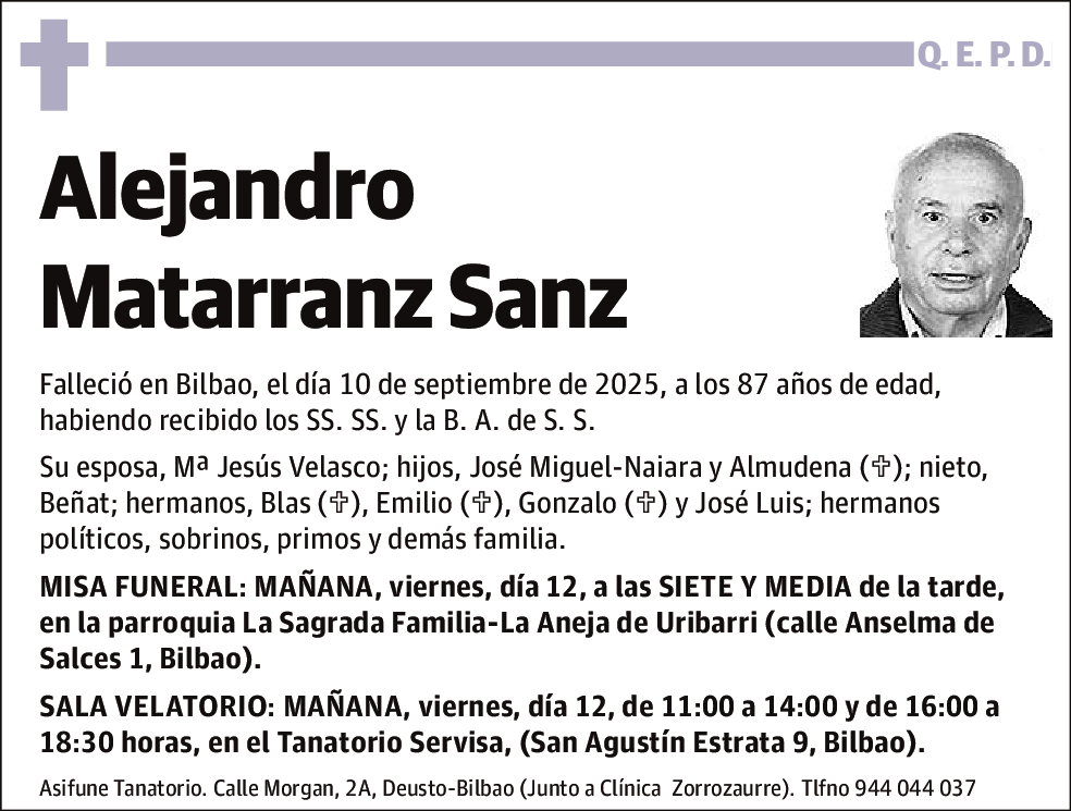Alejandro Matarranz Sanz