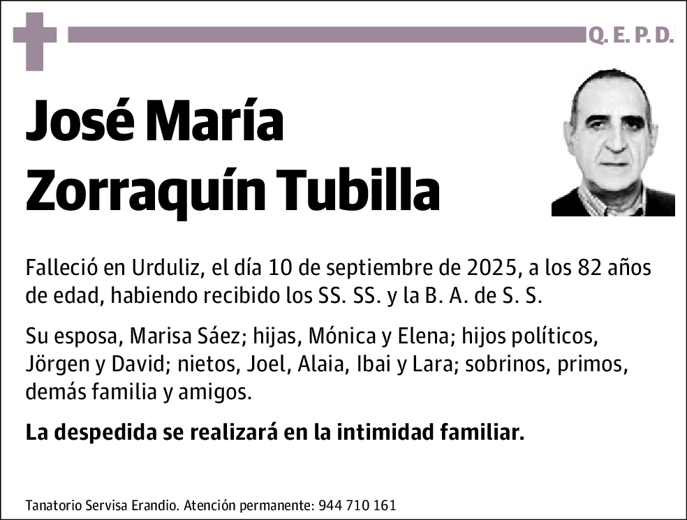 José María Zorraquín Tubilla