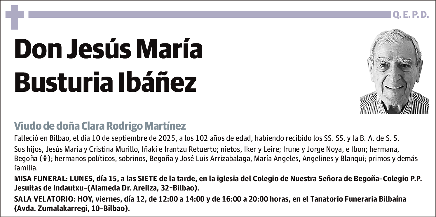 Jesús María Busturia Ibáñez