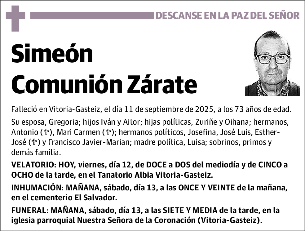 Simeón Comunión Zárate