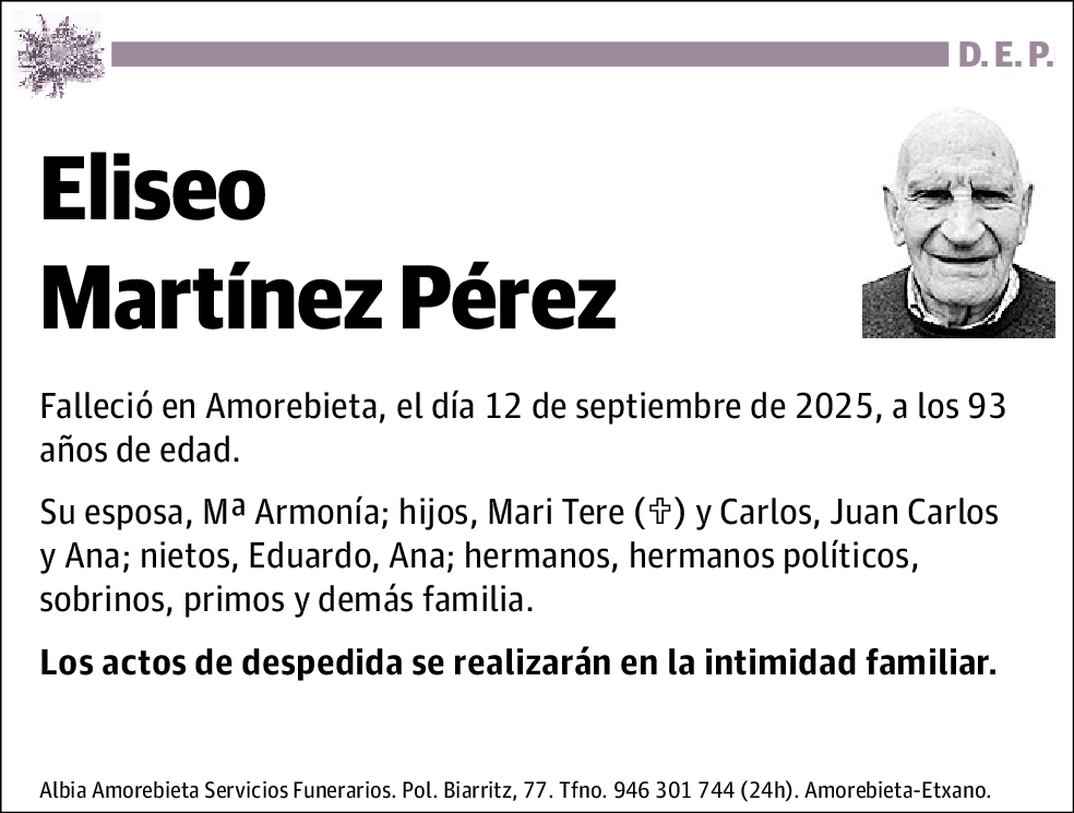 Eliseo Martínez Pérez
