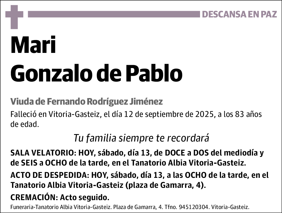 Mari Gonzalo de Pablo