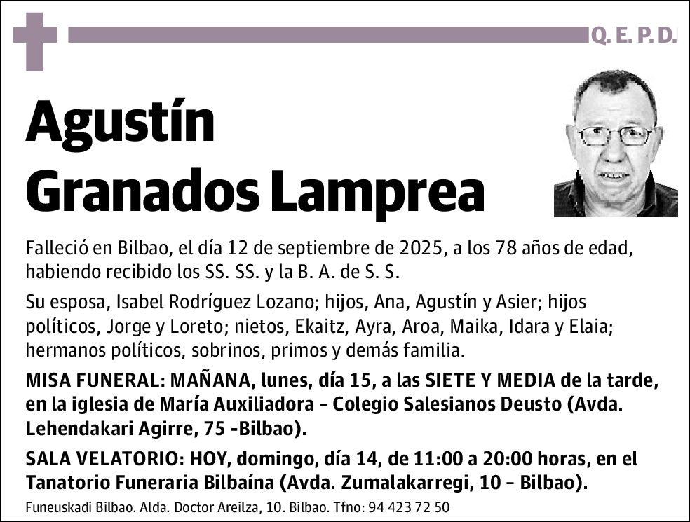 Agustín Granados Lamprea