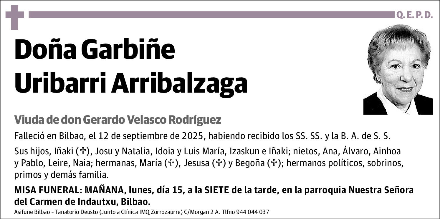 Garbiñe Uribarri Arribalzaga