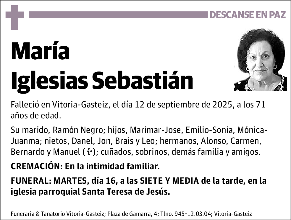 María Iglesias Sebastián