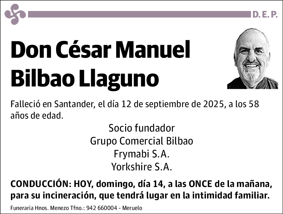 César Manuel Bilbao Llaguno