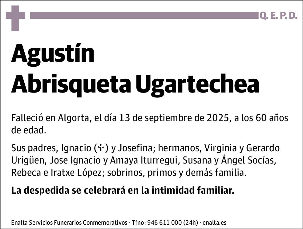 Agustín Abrisqueta Ugartechea