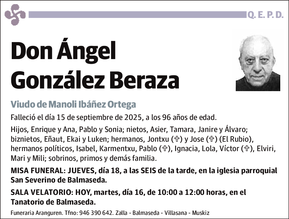 Ángel González Beraza