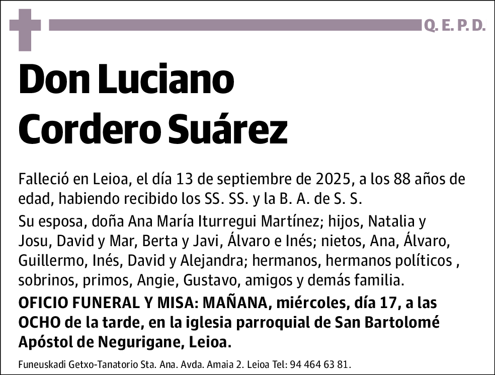 Luciano Cordero Suárez