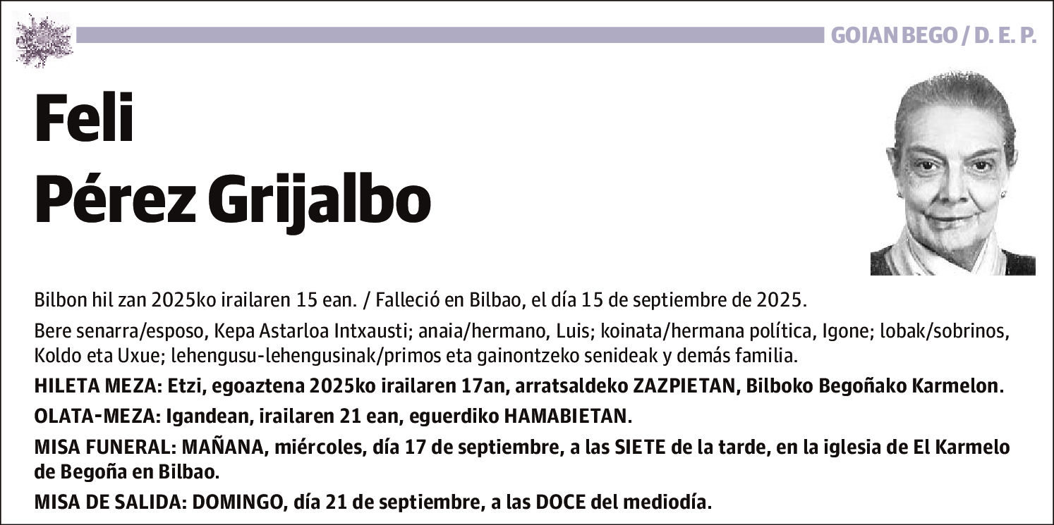 Feli Pérez Grijalbo