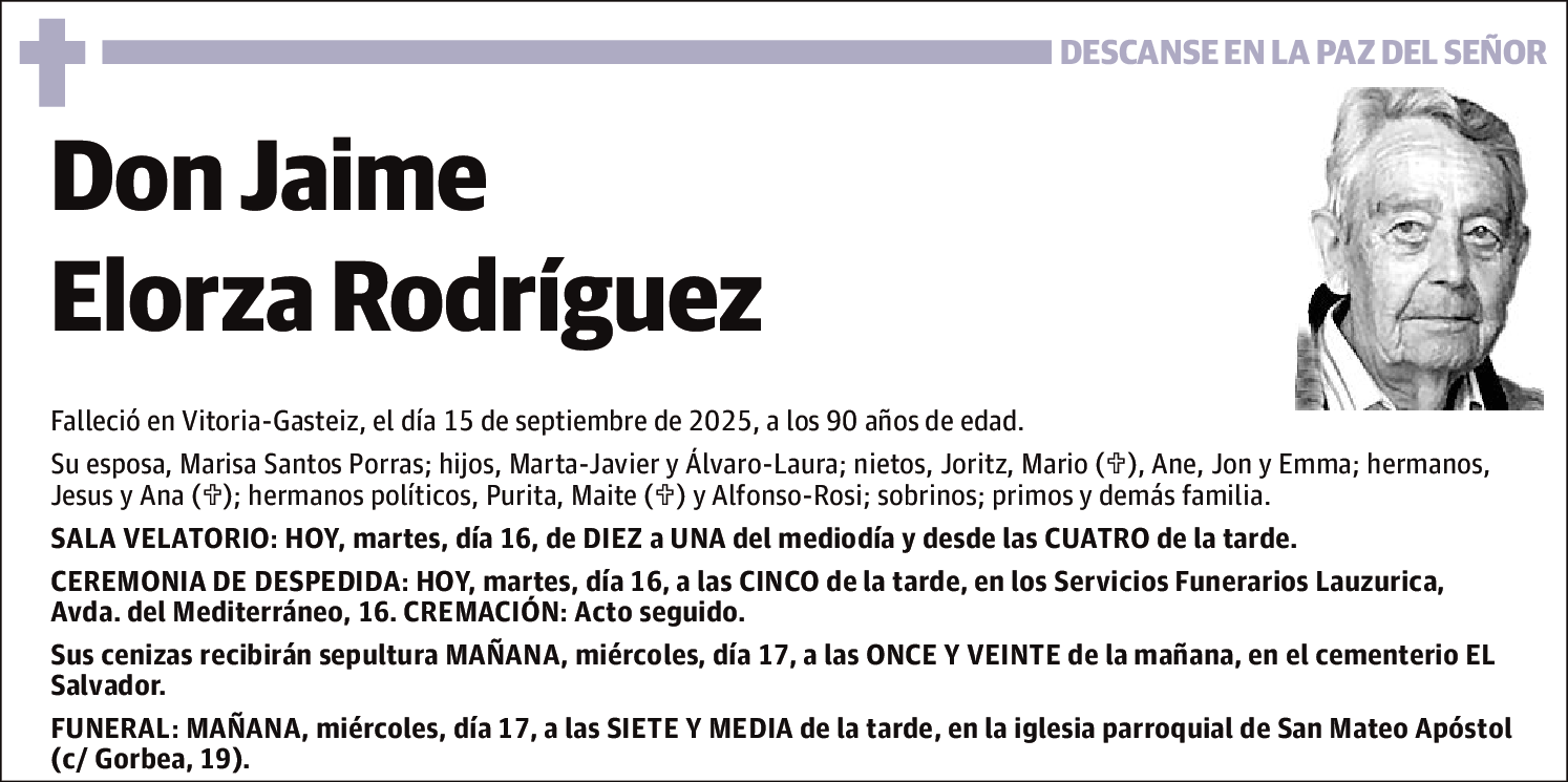 Jaime Elorza Rodríguez