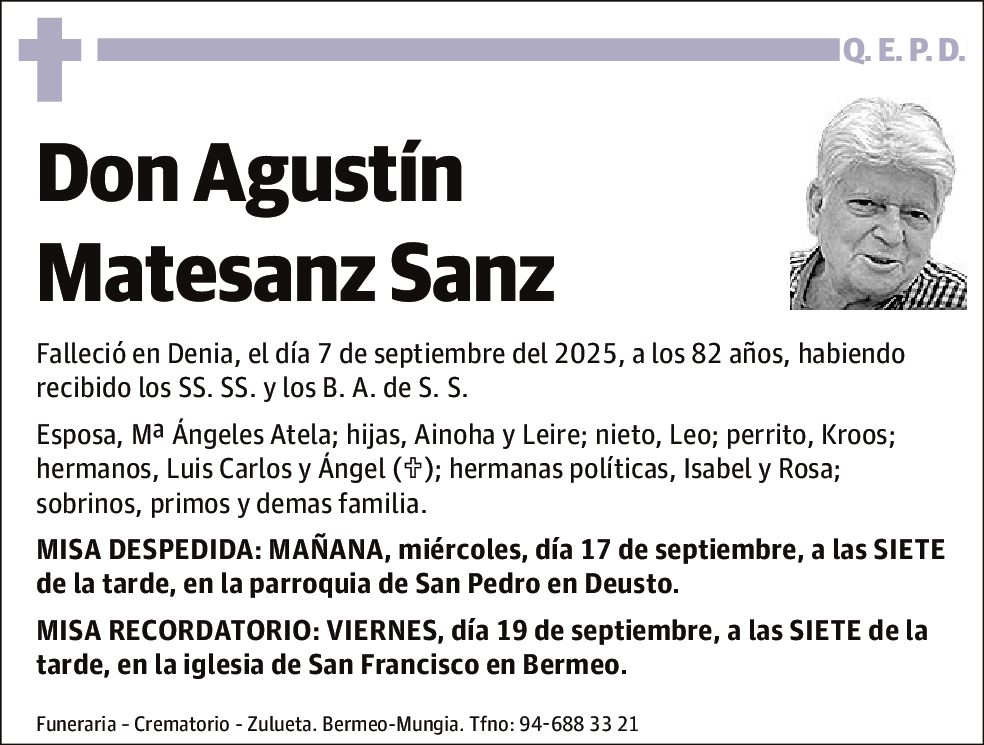 Agustín Matesanz Sanz