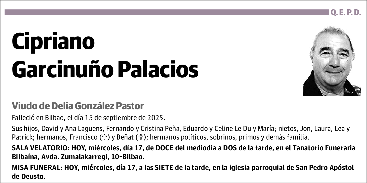 Cipriano Garcinuño Palacios