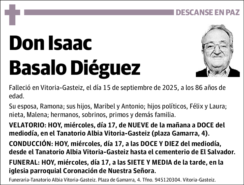 Isaac Basalo Diéguez