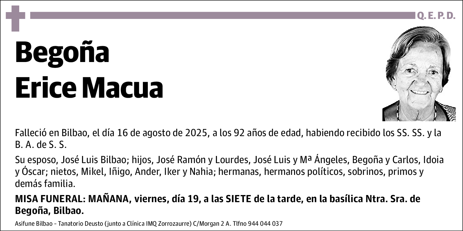 Begoña Erice Macua