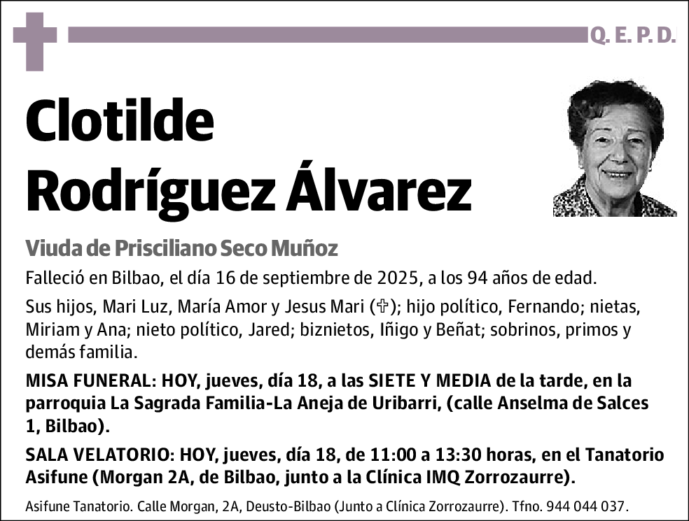 Clotilde Rodríguez Álvarez