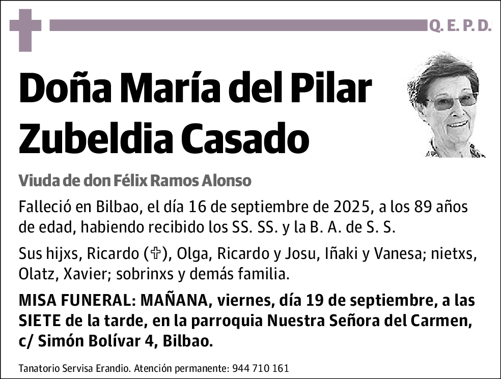 María del Pilar Zubeldia Casado