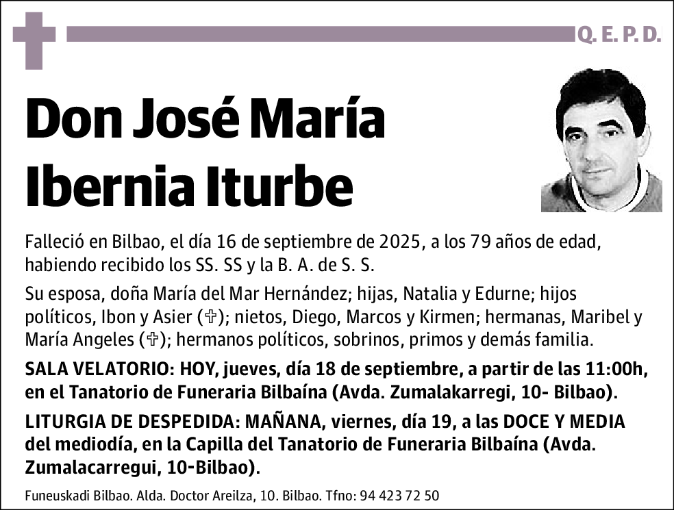 José María Ibernia Iturbe