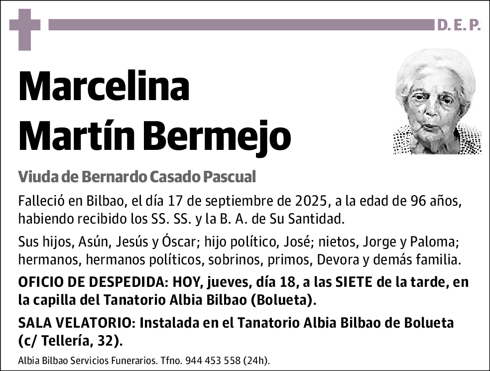 Marcelina Martín Bermejo