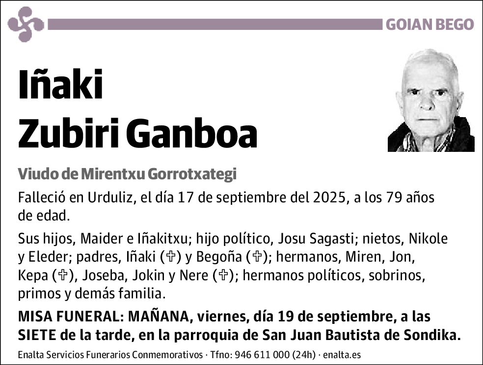 Iñaki Zubiri Ganboa