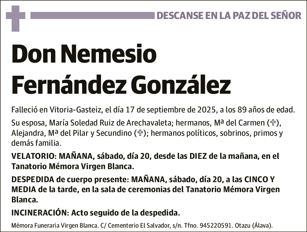 Nemesio Fernández González