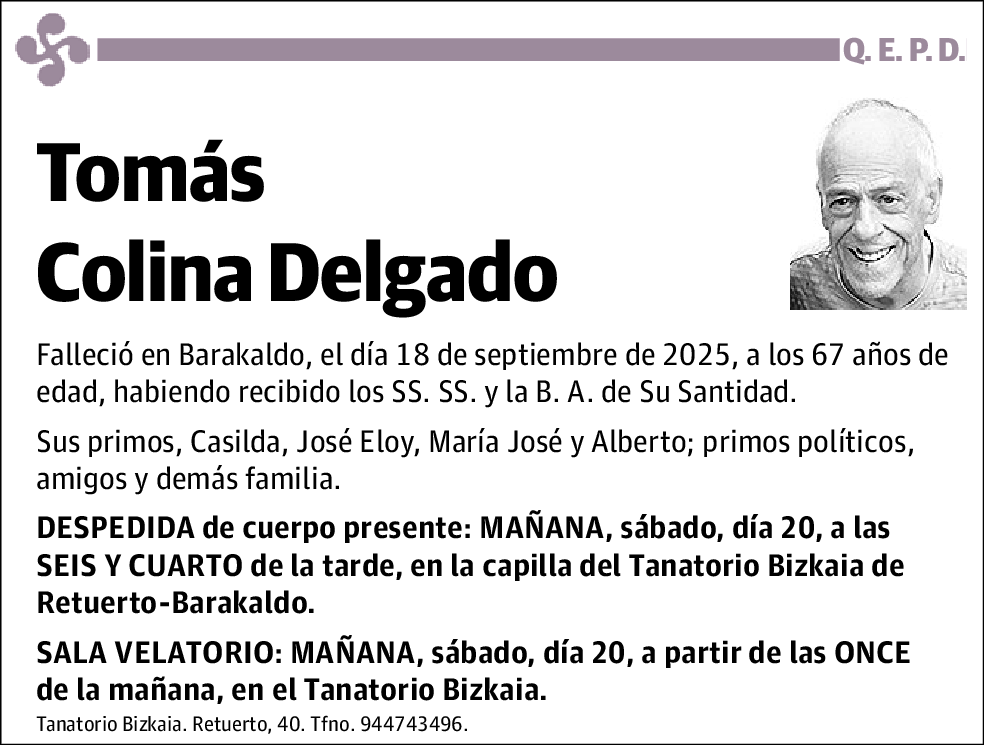 Tomás Colina Delgado