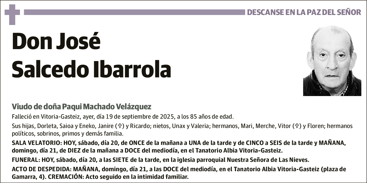 José Salcedo Ibarrola