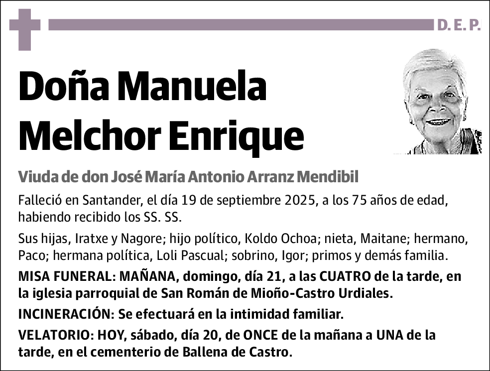 Manuela Melchor Enrique