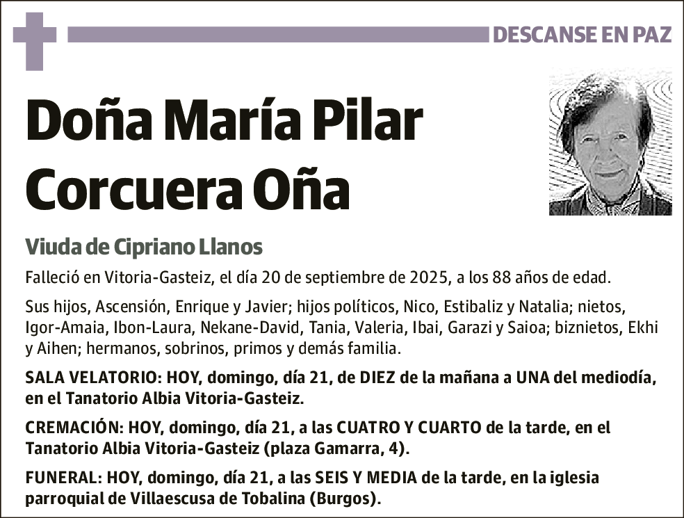María Pilar Corcuera Oña