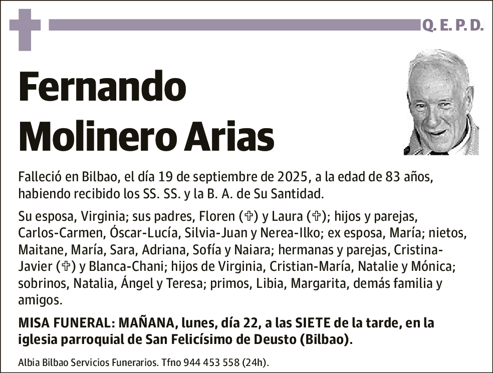 Fernando Molinero Arias