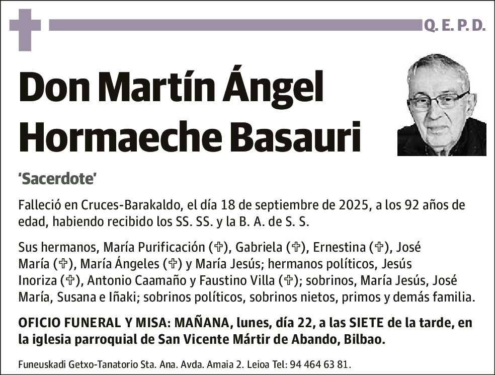 Martín Angel Hormaeche Basauri