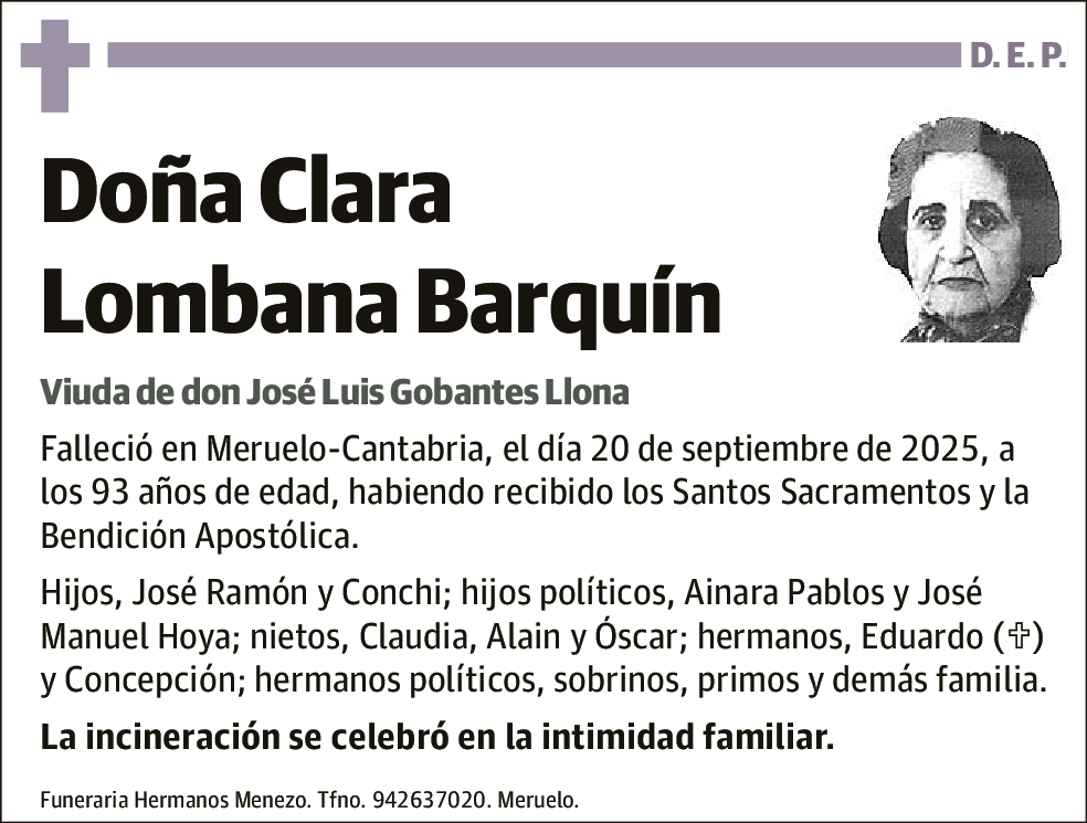 Clara Lombana Barquín