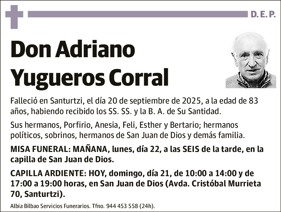 Adriano Yugueros Corral