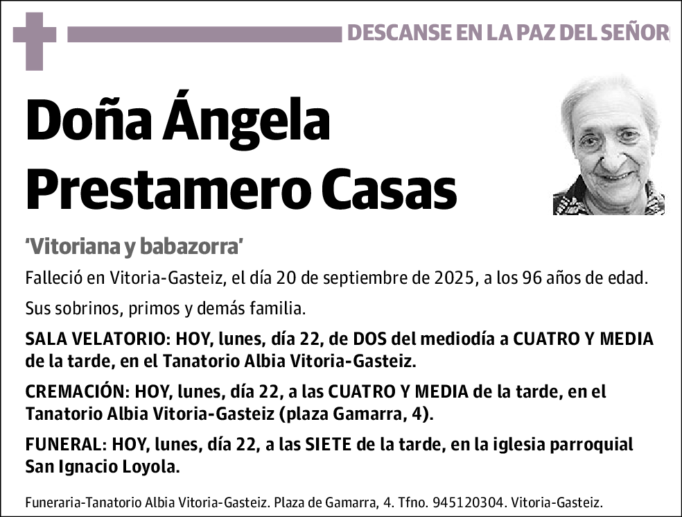 Ángela Prestamero Casas