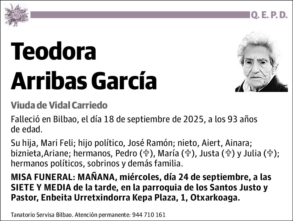 Teodora Arribas García